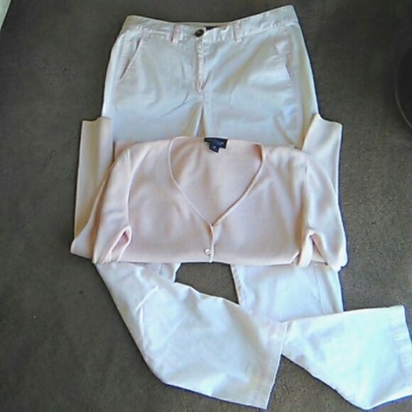 J. Jill Pants/Ann Taylor Silk Blend Sweater Bundle - Picture 1 of 13